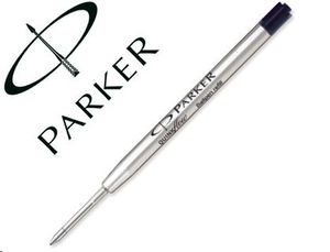 Recambio bolígrafo punta fina color negro Parker