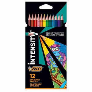 Set de 12 lápices de colores Intensity Bic