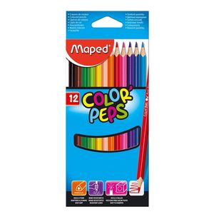 LAPICES COLORES MAPED COLOR´PEPS TRIANGULARES