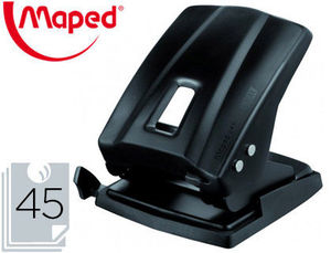 Taladro Maped Essentials 45 hojas metálico color negro