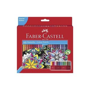 Lápices de colores Faber Castell (caja 60 unidades)