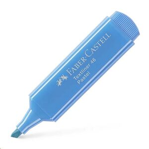 Rotulador fluor Textliner azul ultramar pastel Faber-Castell