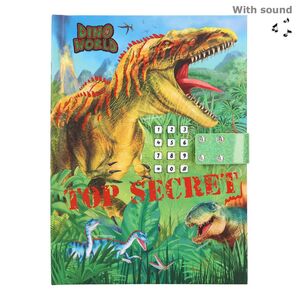 Diario con código secreto Dino World