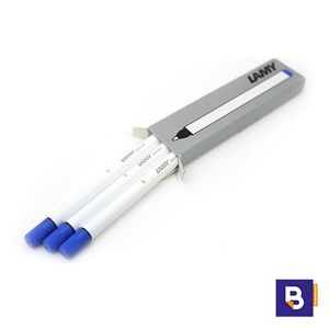 Set 3 unidades cartucho recambio tinta azul T11 para bolígrafo roller Lamy