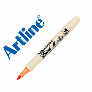 Rotulador punta tipo pincel trazo fino Brush Marker Artline Supreme albaricoque