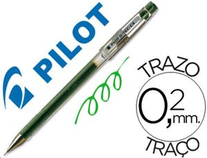 Rotulador pilot G-tec 0,4 verde tinta de gel punta aguja