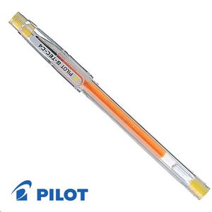 Rotulador pilot G-tec 0,4 amarillo tinta de gel punta aguja