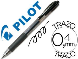 Boligrafo de gel Pilot G-2 0,7 negro