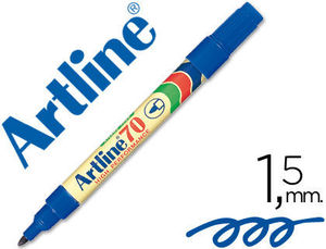Rotulador permanente Artline 70 azul