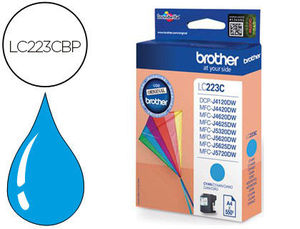 CARTUCHO INK-JET BROTHER LC-223CBP CIAN 550 PAG