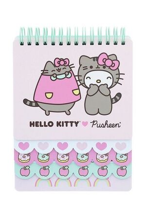 Cuaderno troquelado Hello Kitty Pusheen