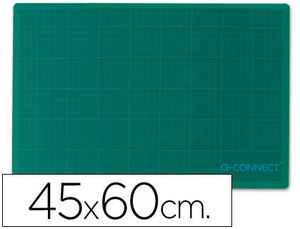 Plancha de corte A2 450 x 600 mm color verde by Q-connect