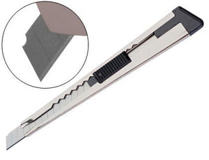 Cutter metálico cuchilla estrella Q-connect