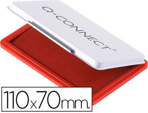 Tampón rojo 110 x 70 mm nº2 by Q-Coonect