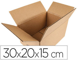 Caja cartón 5 mm 300 x 200 x 150 