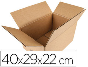 Caja de cartón para embalaje 400 X 290 X 220 mm cartón 5 mm