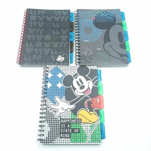 Cuaderno espiral cuadrícula 5x5 B5 con separadores Project Book Mickey Mouse Coolpack