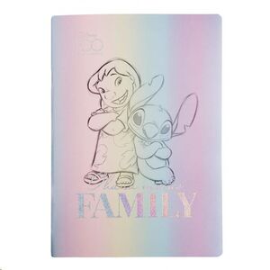 Libreta A4 Disney 100 rayada Chaua Menas Family colección Opal Coolpack