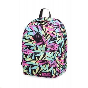 Mochila Cross USB Backpack Pastel Leaves Coolpack