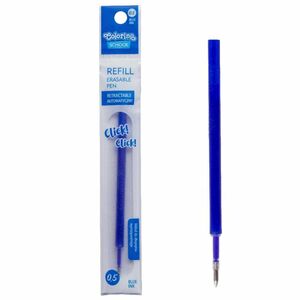 Recambio bolígrafo tinta borrable azul Colorino