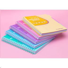 CUADERNO ESPIRAL 175X245 COOLPACK 200H PROJECT BOOK