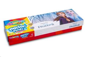 Témperas bote 20 ml caja 12 colores Disney Frozen II COLORINO Kids