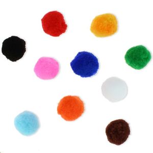 Pompones 5 cm colores surtidos pack 52 unidades by Fixo Kids