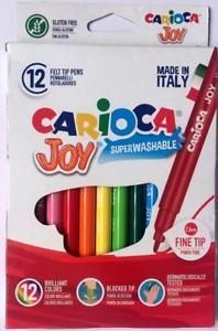 Rotulador Carioca caja 12 colores