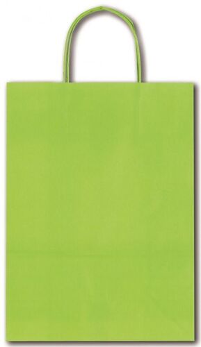 Bolsa papel kraft 36x41cms verde lima
