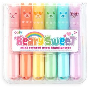 Rotuladores mini Beary sweet perfumados 6 unidades Ooly