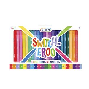 Rotuladores Switcheroo color Changing markers by Ooly 