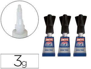 Pegamento Loctite super glue 3 3 mini dosis de 1 grs