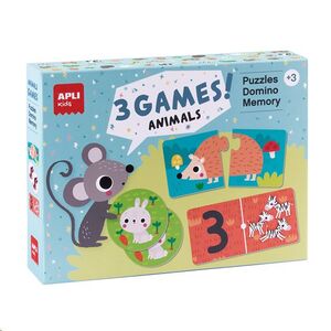 Puzzle Domino Memory Apli Kids