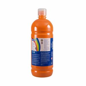 Témpera botella 1000 ml naranja Milan