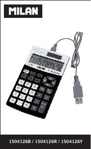 Blister calculadora Milan 1504126BBL