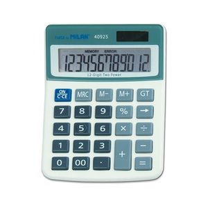 Blíster calculadora Milan 12 dígitos
