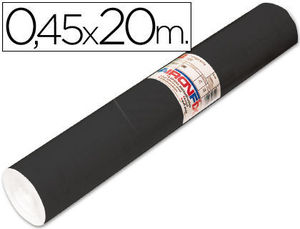 Rollo adhesivo Aironfix negro 0,45 x 20 metros 
