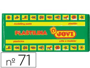 PLASTILINA JOVI MEDIANA 150G ART 71 VERDE
