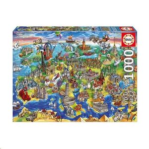Puzzle Educa Borrás 500 piezas Mapa de Europa