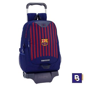 Mochila backpack con carro desmontable 1ª equip FC Barcelona by Safta