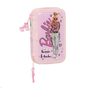 Plumier doble infantil 28 piezas Barbie 