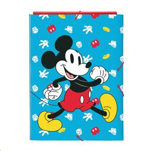 Carpeta Mickey Mouse folio solapas y gomas Safta