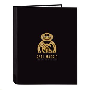 Carpeta Real Madrid 3ª equipacón folio 4 anillas Safta
