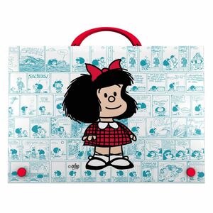Maletín en polipropileno Viñetas Mafalda