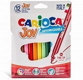 Rotulador carioca Joy caja 12 colores surtidos