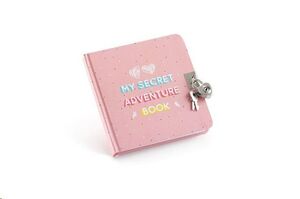 Diario con candado Miquelrius My secret adventure book rosa