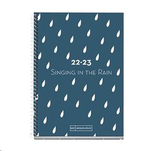Agenda escolar 22/23 School Design Singing in the rain Miquelrius
