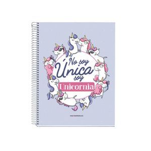 Cuaderno Notebook Din A5 Miss Bonderlike No Soy Unica Soy Unicornia Breapaper
