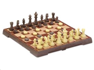Juego ajedrez y damas con fichas magnéticas Cayro the games