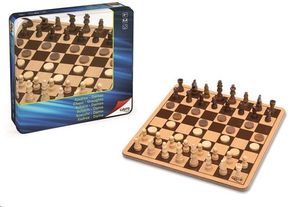 Piezas ajedrez y damas Cayro the Games